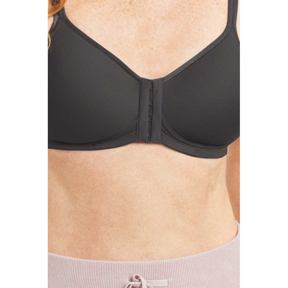 Non-Wired Non-Padded Bra with Front Closure
