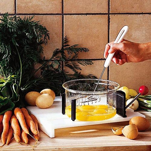 One-Handed Cutting Board 'Cook-Helper' | Adaptive Chopping Board | Adaptive Kitchen Equipment | One Hand Gadget | Food Preparation Set for People