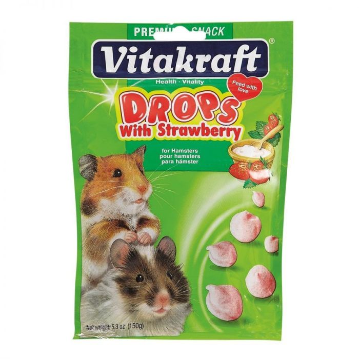 vitakraft drops with strawberry