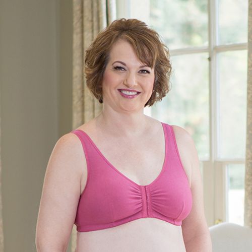 American Breast Care Leisure Mastectomy Bra White 110