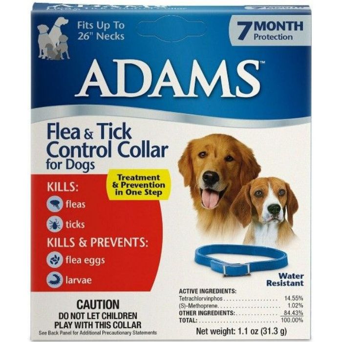 Buy Adams Dogs Flea and Tick Collar | Pet Safety