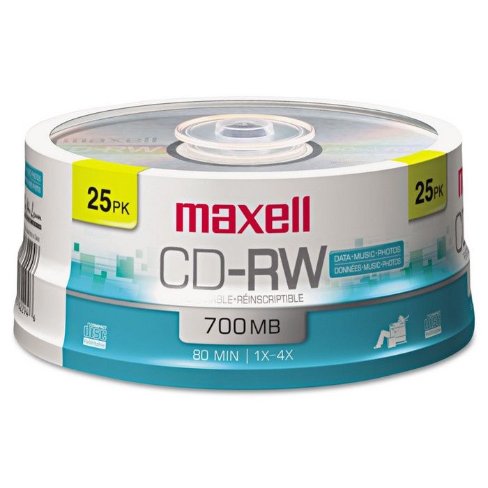 Maxell CDRW Rewritable Disc