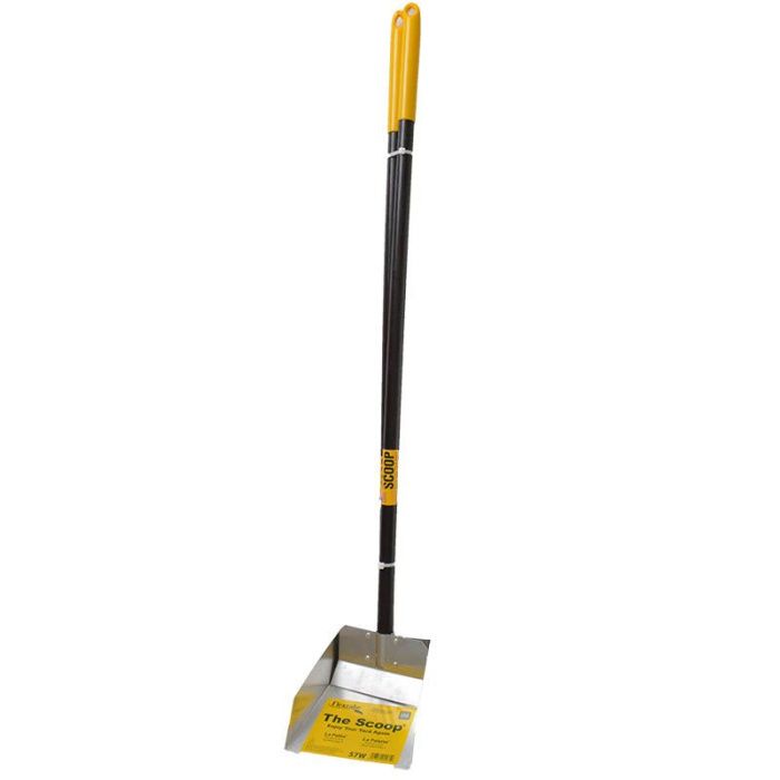 Flexrake The Scoop Poop Scoop & Spade with Wood Handle