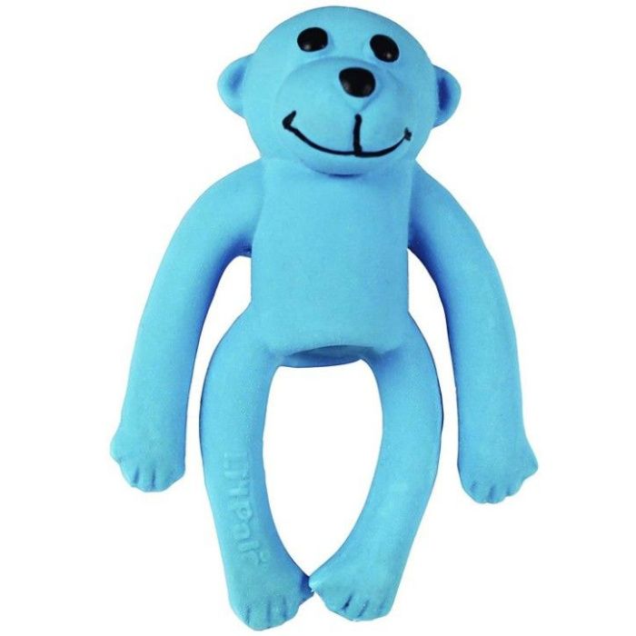 squeaky rubber monkey dog toy