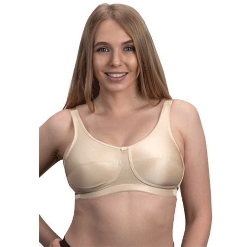 Almost U Front & Back Closure Long Line Bra - Style 1550