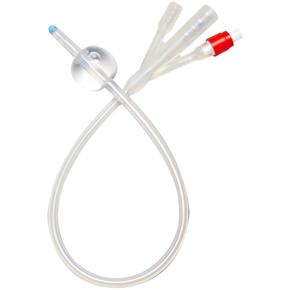 Rubber Foley Balloon Catheter, 20 Fr