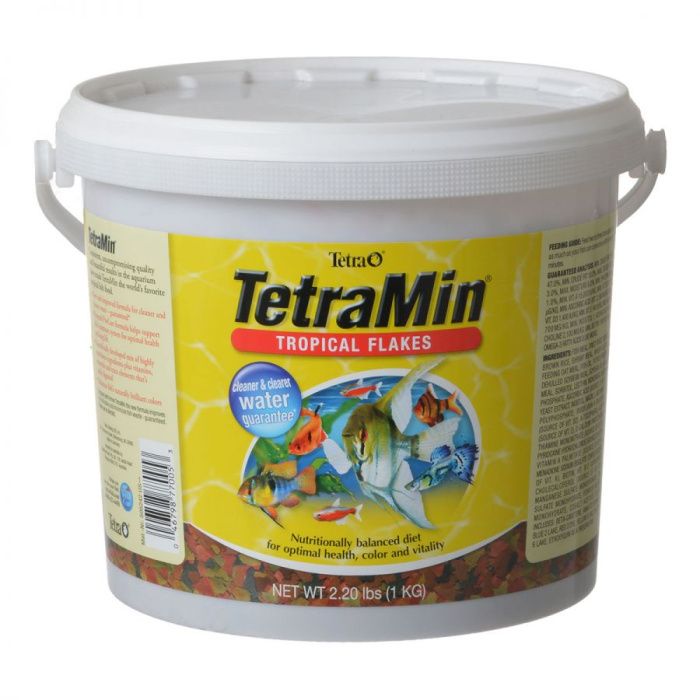 Tetra TetraMin Balanced Diet Tropical Fish Food Flakes, 3.53 oz 