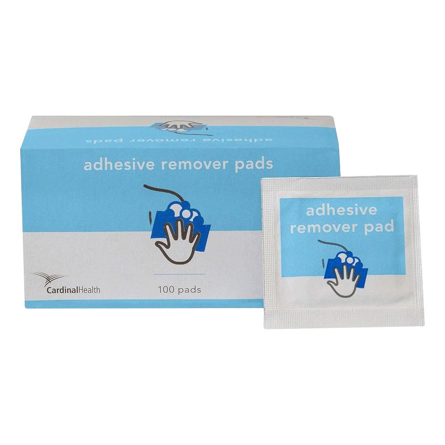 Cardinal Health Adhesive Remover Pad,6cm x 3cm,Each,MW-ADHRM