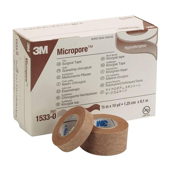 3M Micropore Surgical Tape (Hypoallergenic) — Mountainside Medical Equipment