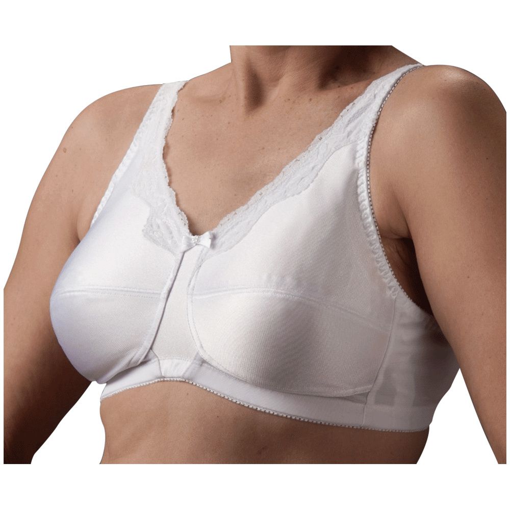 BEN COMM Women's Lace Transparent Mastectomy Bra with