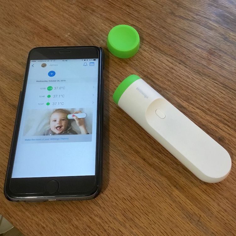 Withings Thermo Smart Temporal Thermometer - Apple