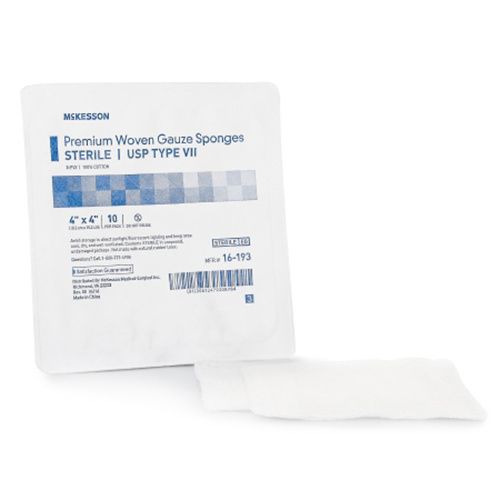 Dermacea Gauze Bandage Roll - Sterile Fluff Woven Gauze - Simply