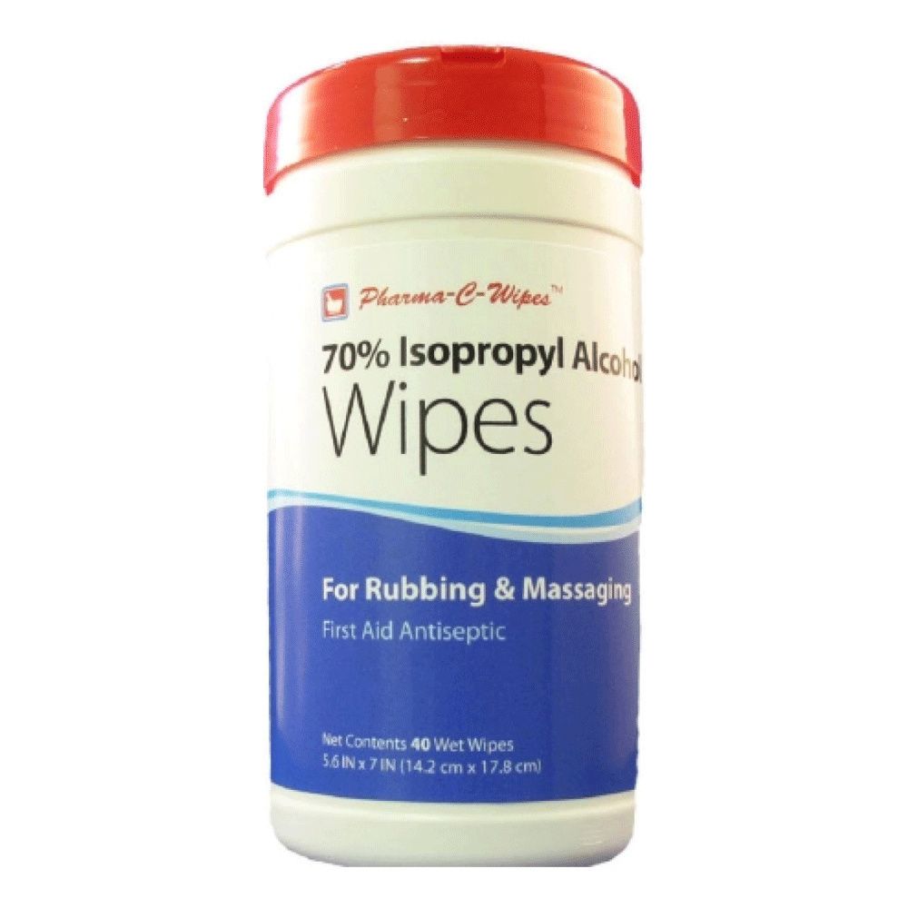 Rubbing on sale alcohol wipe