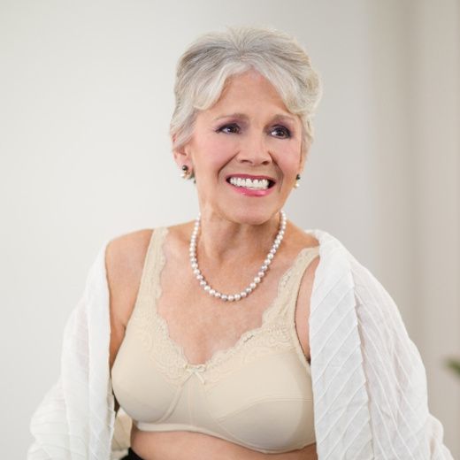 On Sale ABC Lace Trim Mastectomy Bra Mastectomy Bra Style 101