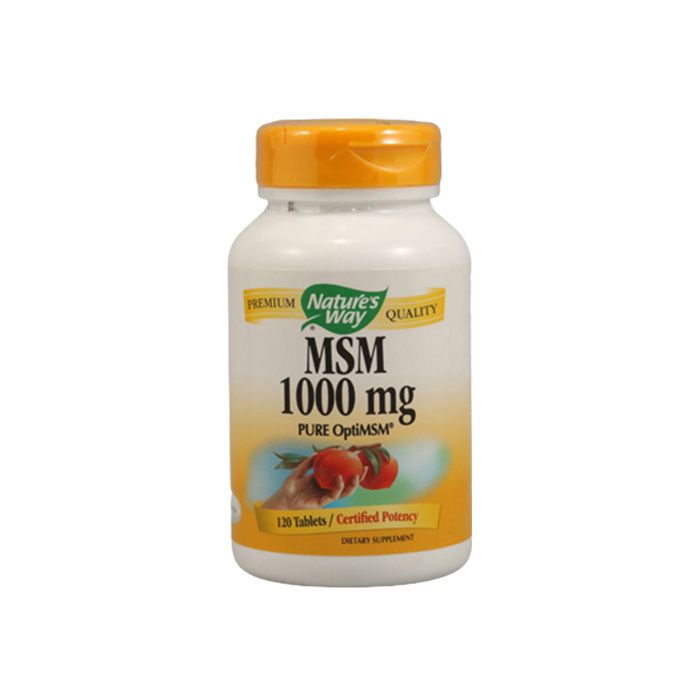 Natures Way MSM 1000 mg Dietary Supplement