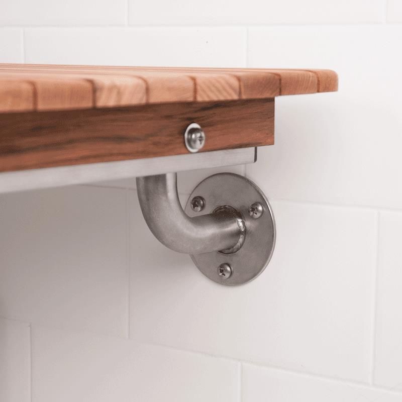 Buy Teakworks4u ADA Wall Mount Shower Seat Earn Reward