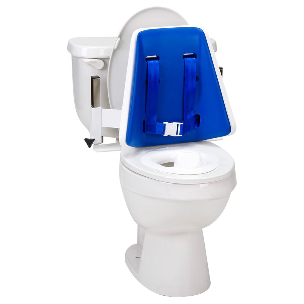 Columbia Hi-Back Toilet Support System with Padded Back