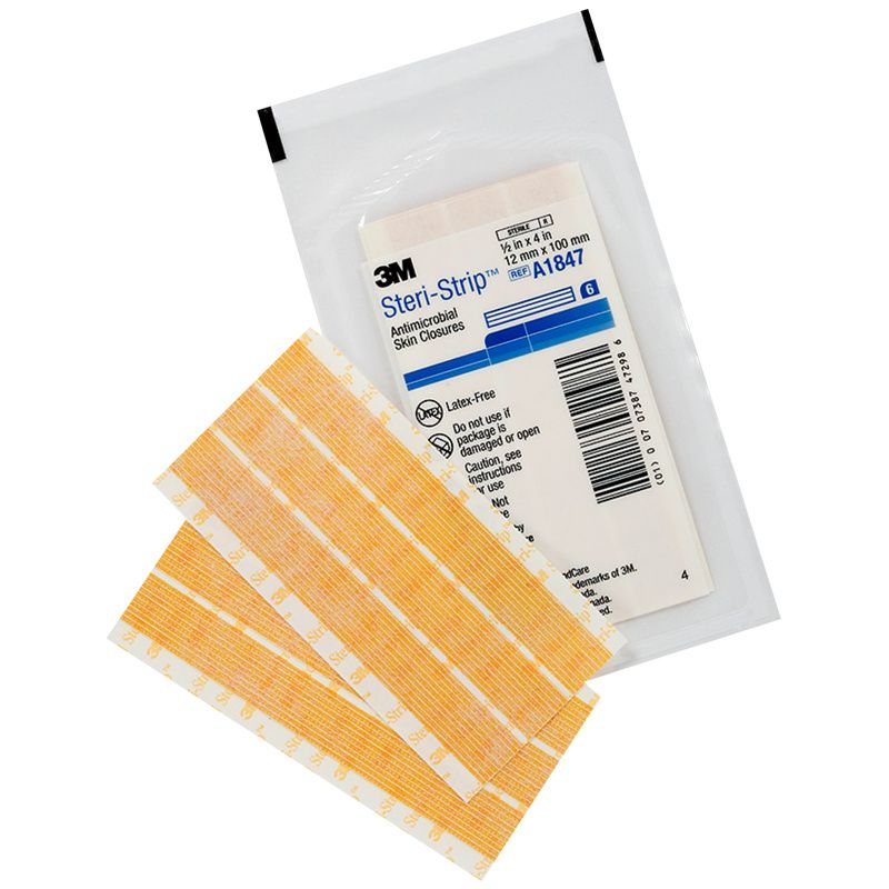 Adhesive Strips, Silver Dressings