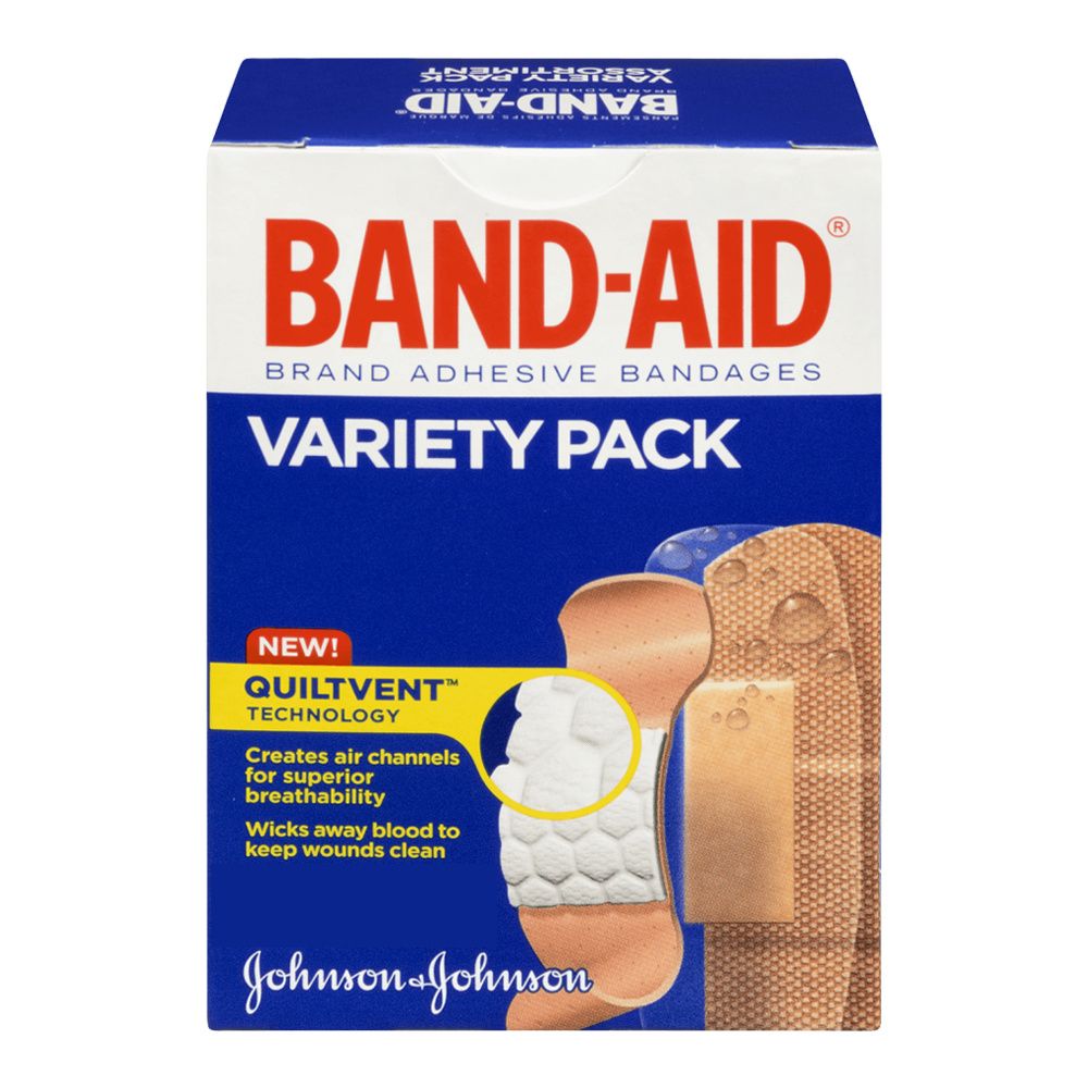 Buy Johnson & Johnson Band-Aid Variety Pack Bandages