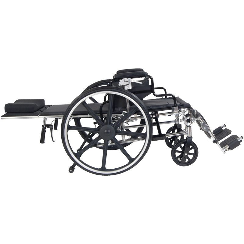 Viper Wheelchair with Flip Back Removable Arms, Desk Arms, Elevating L