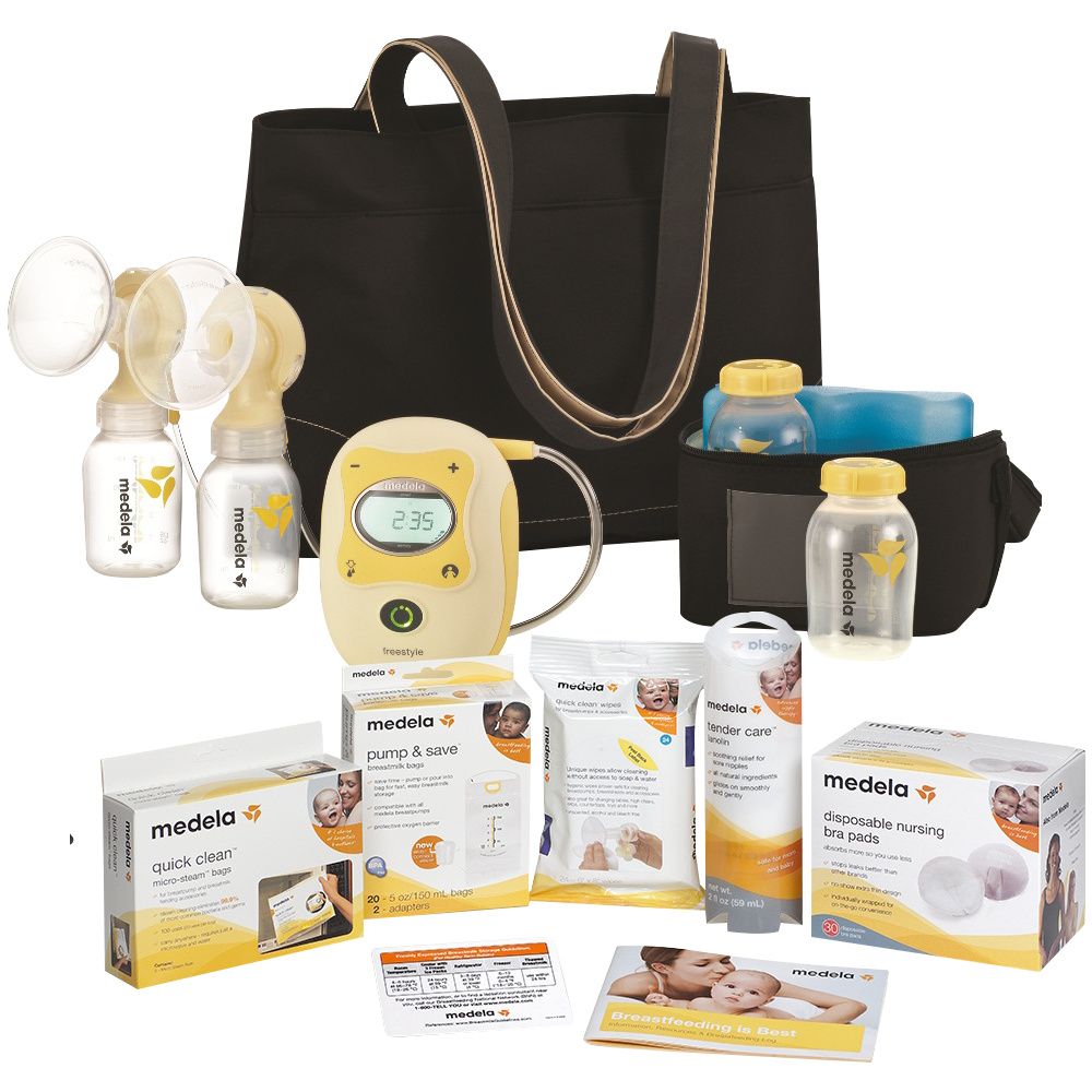 Breastpump Double pumping Freestyle Medela