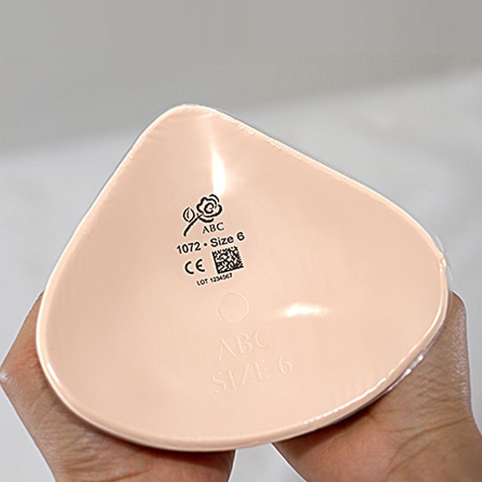CLASSIQUE 748N SOFT Triangle Soft Silicone Breast Form w/ nipple