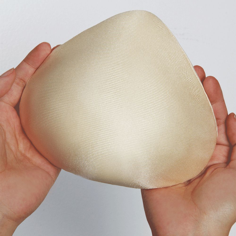 weighted breast prosthesis