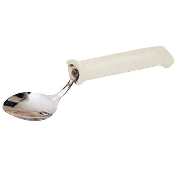 Comfort Grip Swivel Spoon: self-leveling spoon that prevents spills.