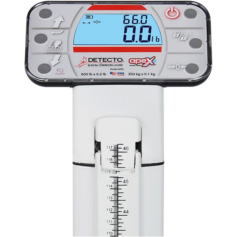 Detecto Digital Scale Waist Level with 750