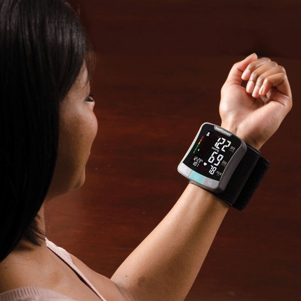 HealthSmart Standard Series Digital Wrist Blood Pressure Monitor