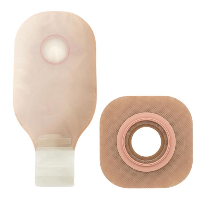 Premier 1Piece Drainable Ostomy Pouch Oval Flat Trim to Fit 212 to 3  Stoma SoftFlex 10 per Box  Simply Medical