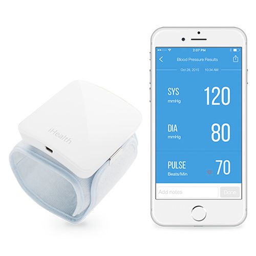 A&D Medical Bluetooth Wrist Blood Pressure Monitor Travel