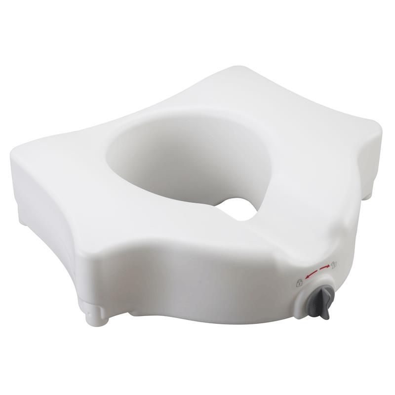 Drive Medical Premium Seat Riser with Removable Arms, White