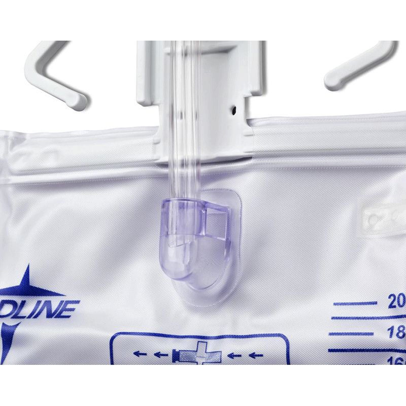 10-Pack Large 2000ml Urinary Drainage Bags – Anti-Reflux, Odor-Free, Medical Grade