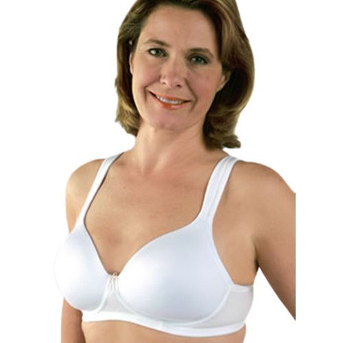 Classique 768 Post Mastectomy Fashion Bra, White - Size 34C