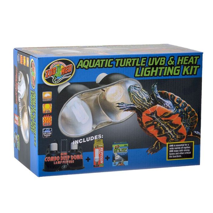 Zoo Med Aquatic Turtle UVB & Heat Lighting Kit