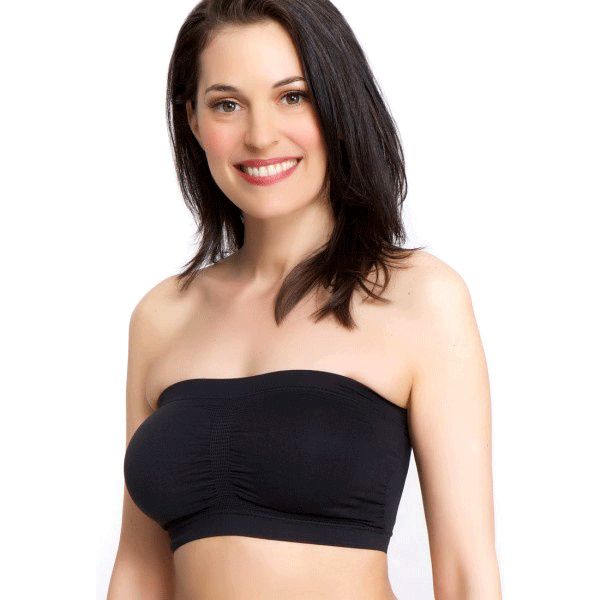 Body Wrappers - Versatile Bandeau Padded Bra - WOMENS