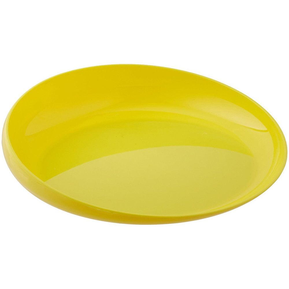 Round Scoop Dish, Non-Skid Adaptive Plate