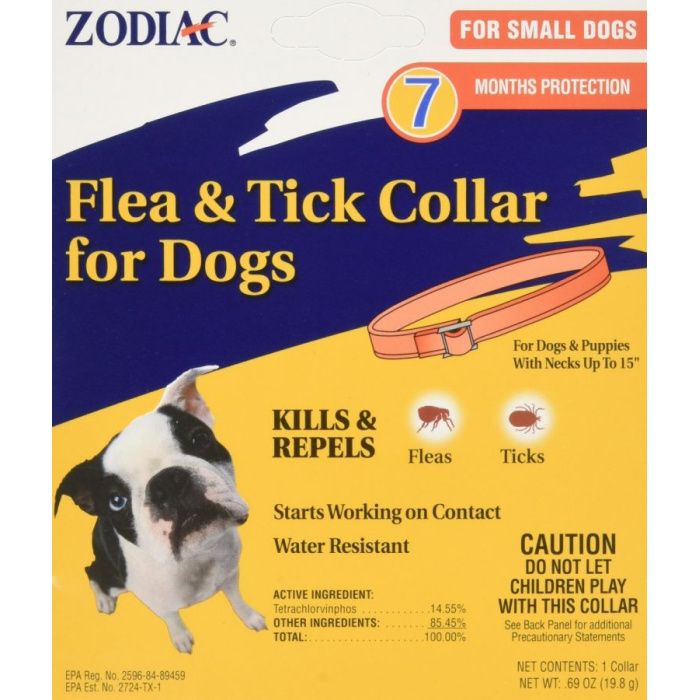 Zodiac Flea & Tick Collar for Small Dogs
