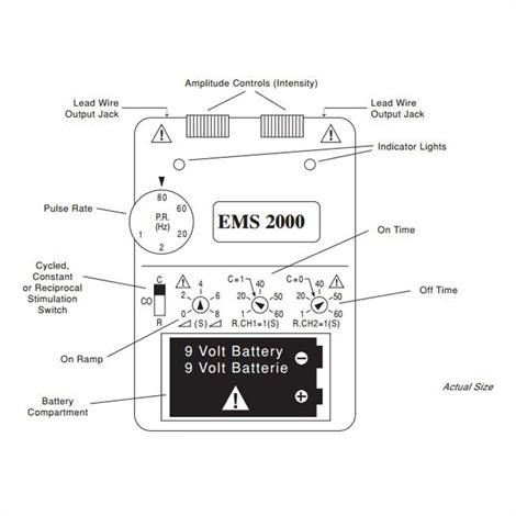 EMS 2000 – Muscle Stimulator (E-Stim)