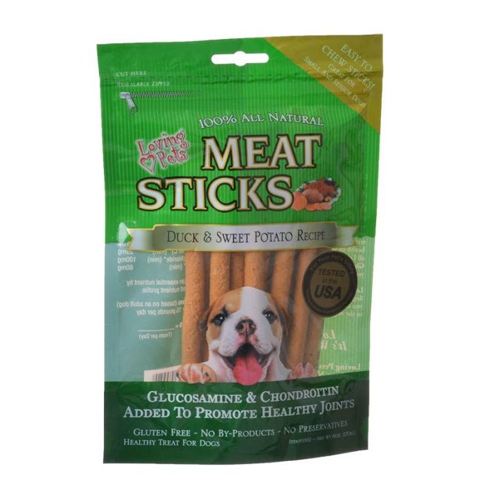 Loving Pets Meat Sticks Dog Treats Duck & Sweet Potato
