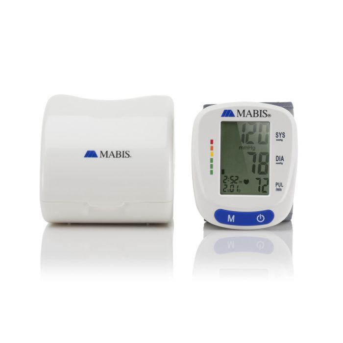 HealthSmart Premium Automatic Wrist Talking Digital Blood Pressure Monitor, Black