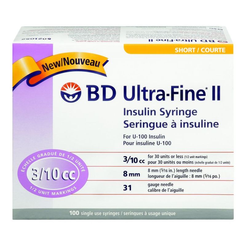 Seringue à insuline BD Micro-Fine