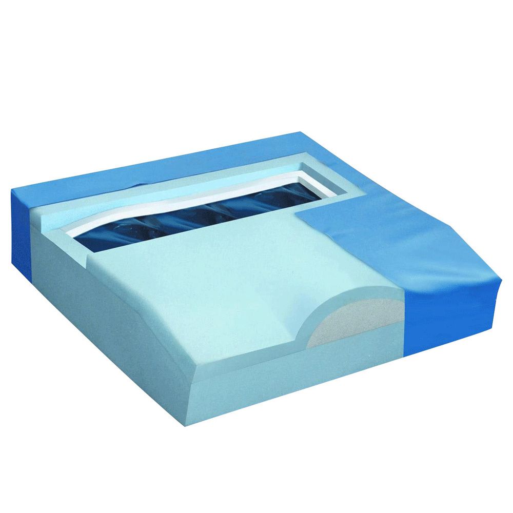 Bariatric Anti-Microbial Gel-Foam Pressure Relief Cushion