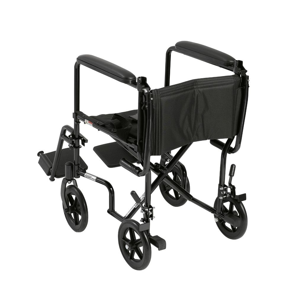Drive transport sales chair footrests