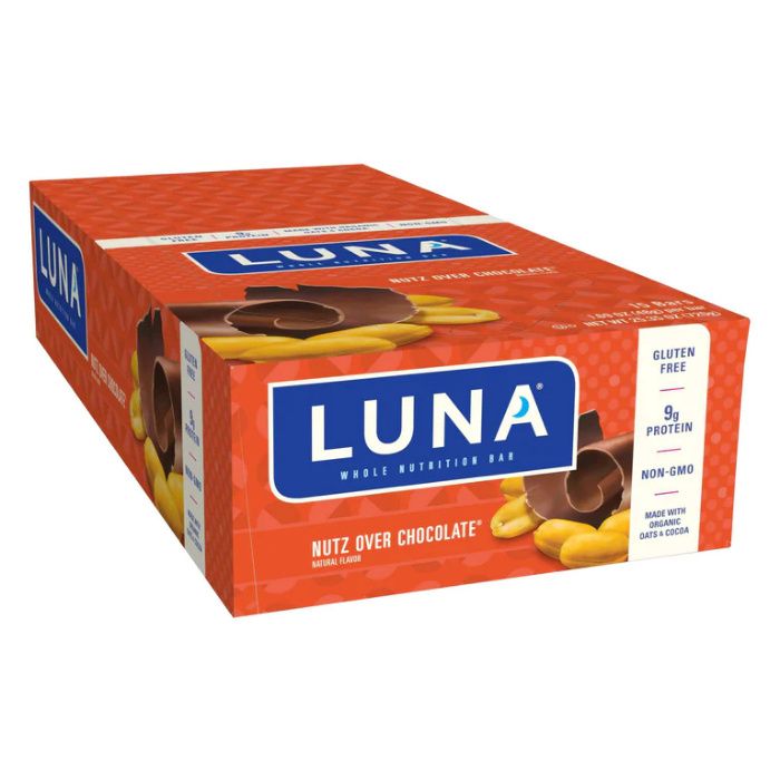 Luna Bar - Lemon Zest Flavor - Gluten-Free - Whole Nutrition Snack