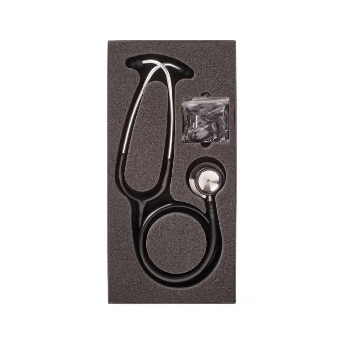 Medline MDS92500 Accucare Cardiology Stethoscope, Black