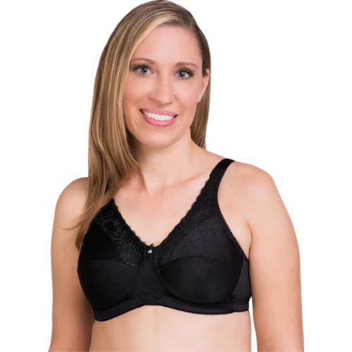Trulife 210 Barbara Stylish Fit Lace Accent Softcup Mastectomy Bra NEW