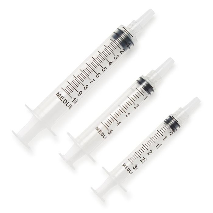 Medline Luer Syringes 20 ML