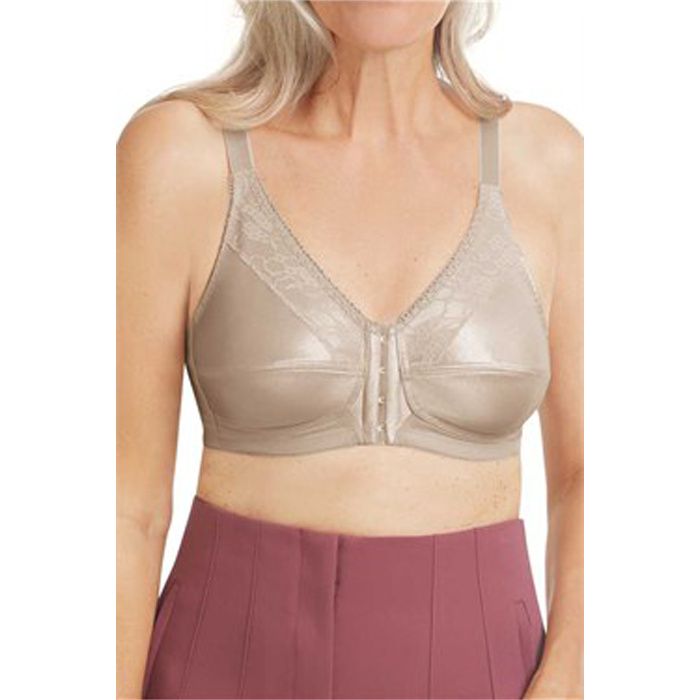 Amoena Women's Rita Wire-Free Non-Padded Pocketed Mastectomy Bra Nude 40C  at  Women's Clothing store